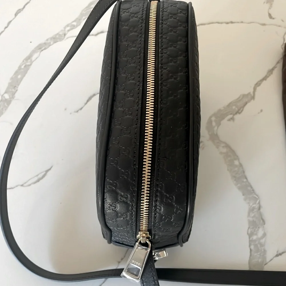 💯GUCCI Bree Rossi Microguccissima Leather Bag - Picture 3 of 11